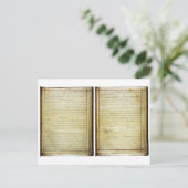 OORSPRONKELIJKE 14e wijziging Amerikaanse grondwet Briefkaart (Staand voorkant)