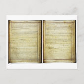 OORSPRONKELIJKE 14e wijziging Amerikaanse grondwet Briefkaart (Voorkant)