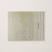 OORSPRONKELIJKE 15e wijziging Amerikaanse grondwet Legpuzzel (Horizontaal)