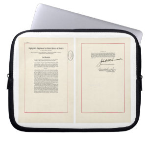 OORSPRONKELIJKE 25e wijziging Amerikaanse grondwet Laptop Sleeve