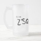 Oorspronkelijke 5 reeksen matglas bierpul (Links)