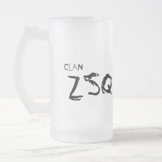 Oorspronkelijke 5 reeksen matglas bierpul (Links)