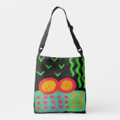 Oorspronkelijke Abstracte Art Canvas tas (Achterkant)