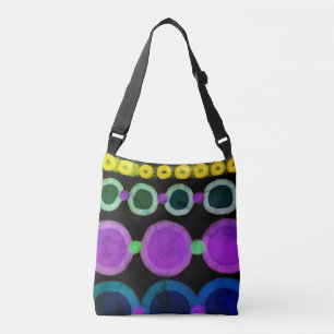 Oorspronkelijke Abstracte kunst Crossbody Tas