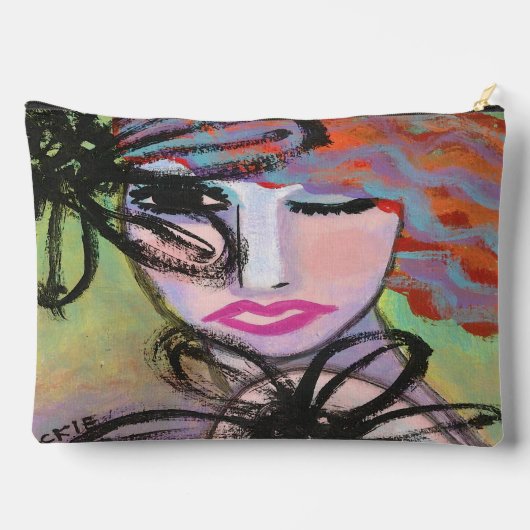 Oorspronkelijke Abstracte kunst Etui (Achterkant)