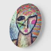 Oorspronkelijke Abstracte kunst Grote Klok (Hoek)