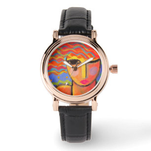 Oorspronkelijke Abstracte kunst Horloge