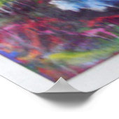 Oorspronkelijke Abstracte kunst Poster (Hoek)