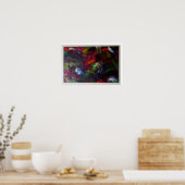 Oorspronkelijke Abstracte kunst Poster (Keuken)