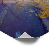 Oorspronkelijke Abstracte kunst Poster (Hoek)