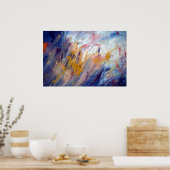 Oorspronkelijke Abstracte kunst Poster (Keuken)