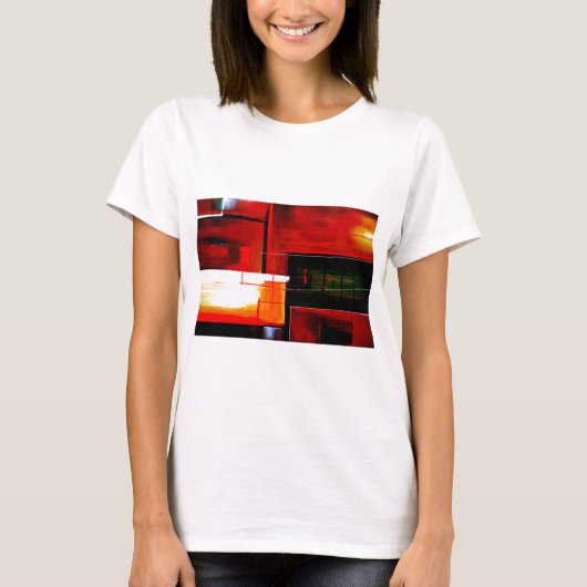 Oorspronkelijke Abstracte kunst T-shirt (Voorkant)