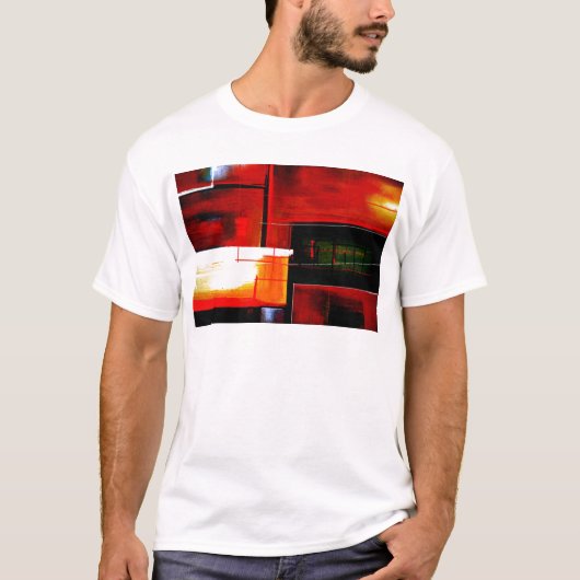 Oorspronkelijke Abstracte kunst T-shirt (Voorkant)