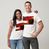 Oorspronkelijke Abstracte kunst T-shirt (Unisex)