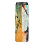 Oorspronkelijke Abstracte kunst Thermosbeker (Achterkant)