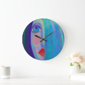 Oorspronkelijke Abstracte kunstwandklok Grote Klok (Huis)