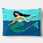 Oorspronkelijke Abstracte mermaïdschildering Etui (Achterkant)