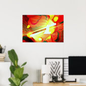 Oorspronkelijke Abstracte Posters Prints (Thuiskantoor)