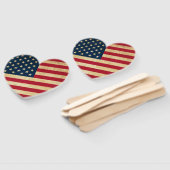 Oorspronkelijke  Amerikaanse vlag Handwaaier (Niet-gemonteerd)