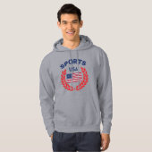 Oorspronkelijke Amerikaanse vlag Hoodie (Voorkant volledig)