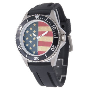 Oorspronkelijke Amerikaanse vlag Horloge