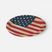 Oorspronkelijke  Amerikaanse vlag Papieren Bordje (Gekanteld)