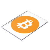 Oorspronkelijke bitmunt (BTC) logo Notitieboek (Linkerzijde)