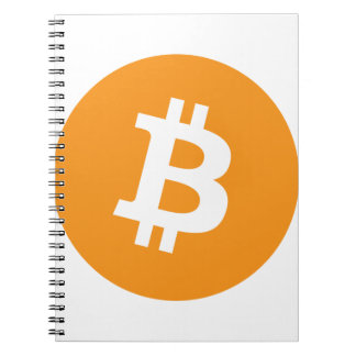 Oorspronkelijke bitmunt (BTC) logo Notitieboek