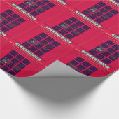 Oorspronkelijke british phone box cadeaupapier (Hoek)