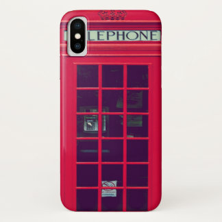 Oorspronkelijke british phone box Case-Mate iPhone case