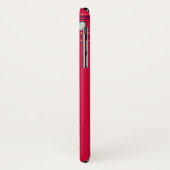 Oorspronkelijke british phone box Case-Mate iPhone case (Achterkant/links)