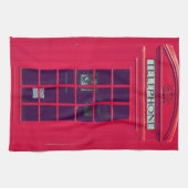 Oorspronkelijke british phone box theedoek (Horizontaal)