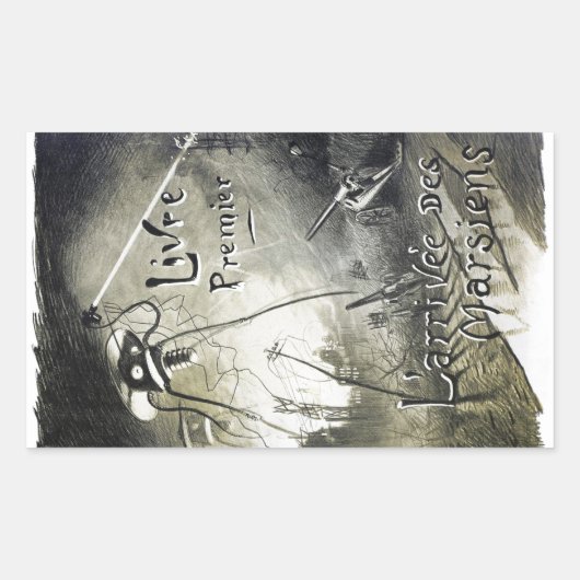  oorspronkelijke buitenaardse invasie sticker (Voorkant)