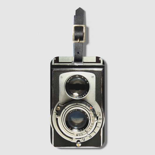 Oorspronkelijke camera bagagelabel (Voorkant (verticaal))