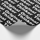 oorspronkelijke denker cadeaupapier (Hoek)
