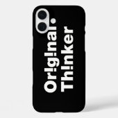 oorspronkelijke denker Case-Mate iPhone case (Achterkant)