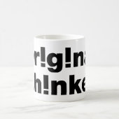 oorspronkelijke denker magische mok (Center)