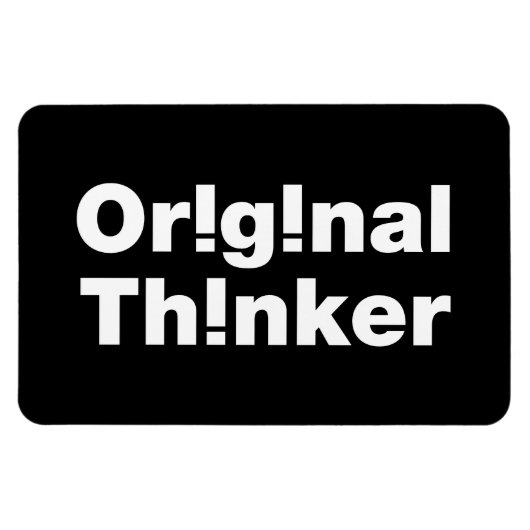 oorspronkelijke denker magneet (Horizontaal)