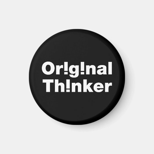 oorspronkelijke denker magneet (Voorkant)