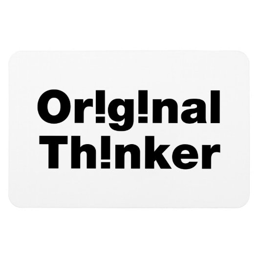 oorspronkelijke denker magneet (Horizontaal)