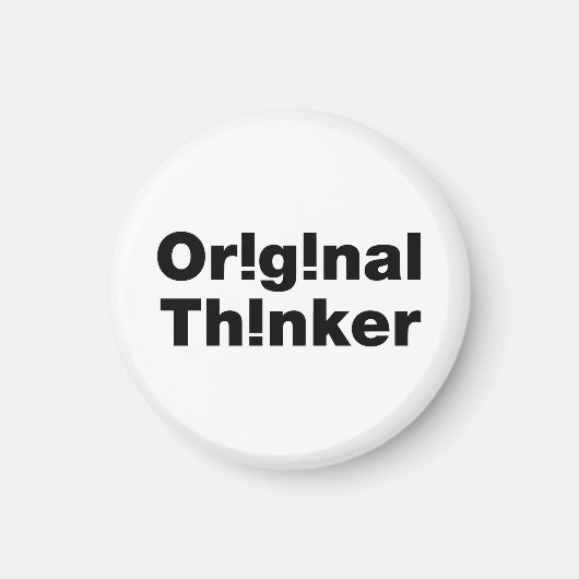 oorspronkelijke denker magneet (Voorkant)