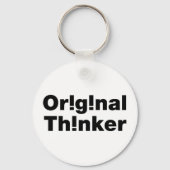 oorspronkelijke denker sleutelhanger (Achterkant)