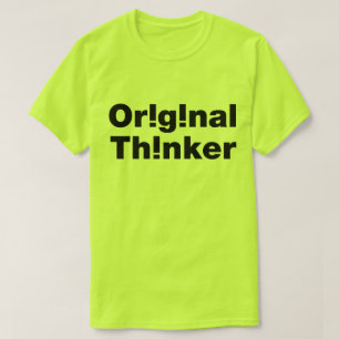 oorspronkelijke denker t-shirt