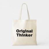 oorspronkelijke denker tote bag (Achterkant)