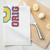 Oorspronkelijke Design op de geboorte Theedoek (Quarter Fold)