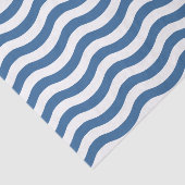 Oorspronkelijke elagant marine Striped Nautical Wa Tissuepapier (Detail)