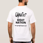 oorspronkelijke gangsta t-shirt (Achterkant)