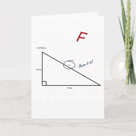 Oorspronkelijke gedachte Kaart (Voorkant)