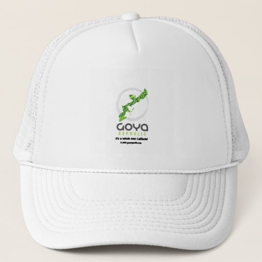 Oorspronkelijke Goya Republic Logo Trucker Pet (Voorkant)