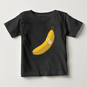 Oorspronkelijke, grappige cartoon gele banaan met